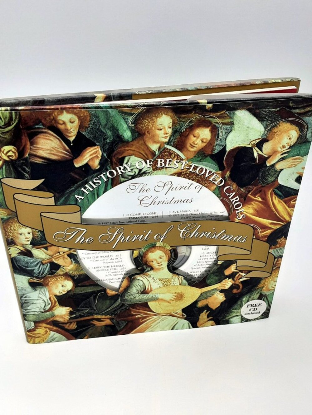 The Spirit of Christmas a History of Best-Loved Carols VIRGINIA REYNOLDS HBDJ CD